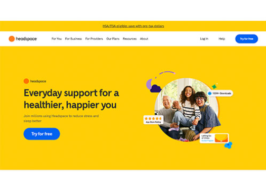 Headspace - Leading all in one mental health platform, combining mindfulness, therapy, coaching, and AI powered support