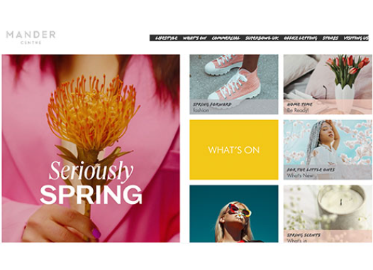 Mander Centre’s website needed to serve a wide range of audiences — from everyday shoppers and visitors to retailers and commercial partners.