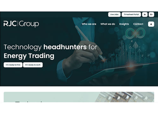 RJC Group – Specialist headhunting consultancy focused exclusively on technology talent within the global energy trading market.
