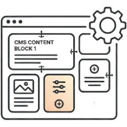 Bespoke CMS website <br>design and development